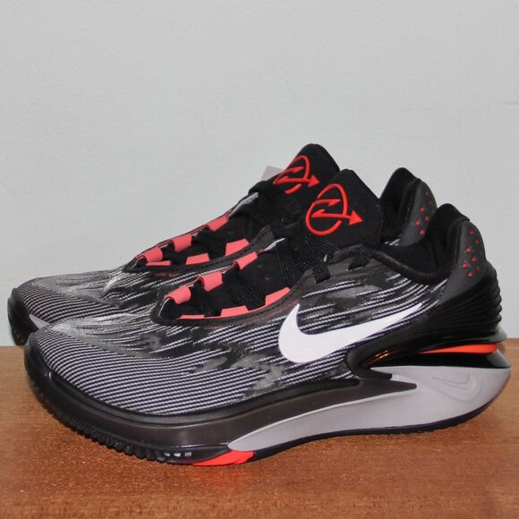 Nike Air Zoom GT Cut 2 Bred Basketball Shoes Mens 4.5 Womens 6 Black Red main image 6